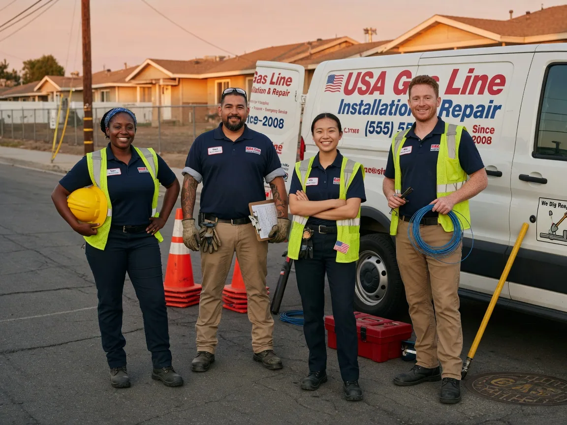 Gas Line Installation company in Gwinner, ND